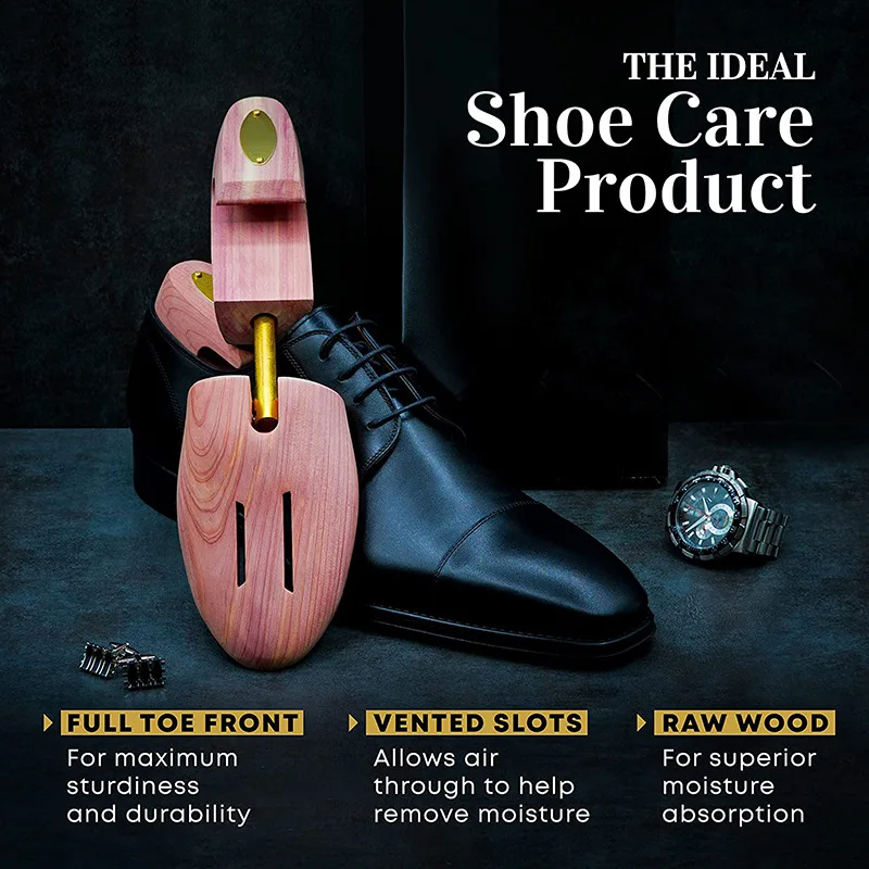 Buty z litego drewna podtrzymu – Shoe Tree Cedar recenzja i cena